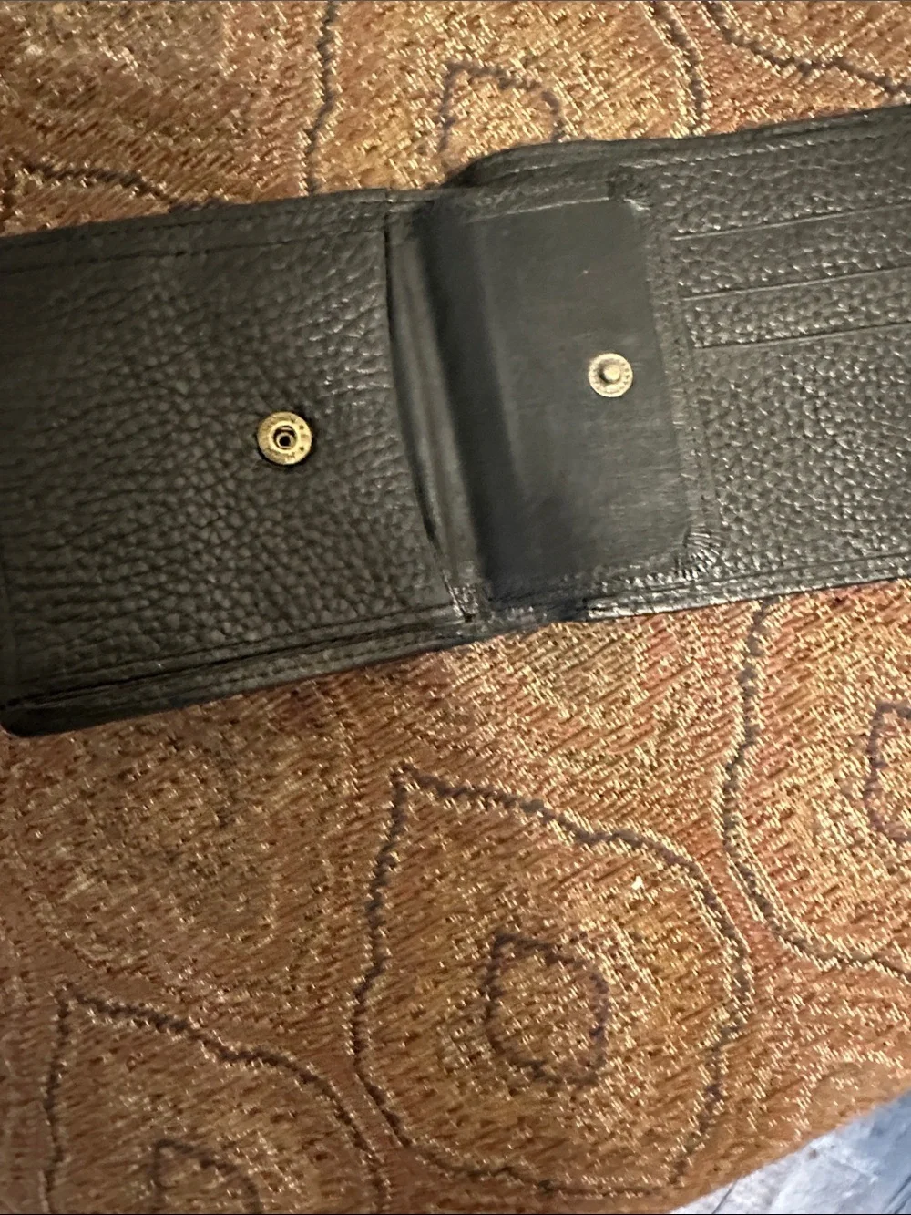 Super Soft Black Caviar Leather Card  Holder Wallet by Marelli